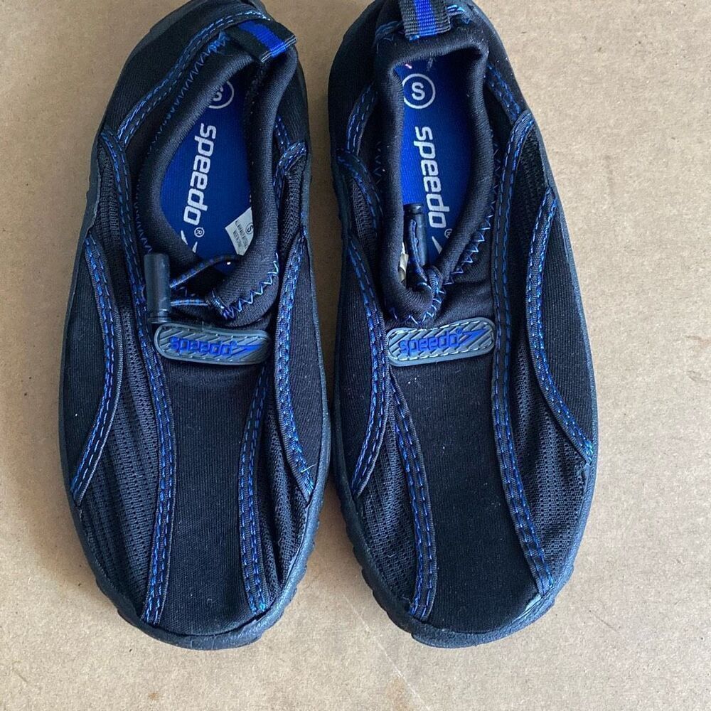 Speedo Kids Youth Water Shoes Beach Slippers Small